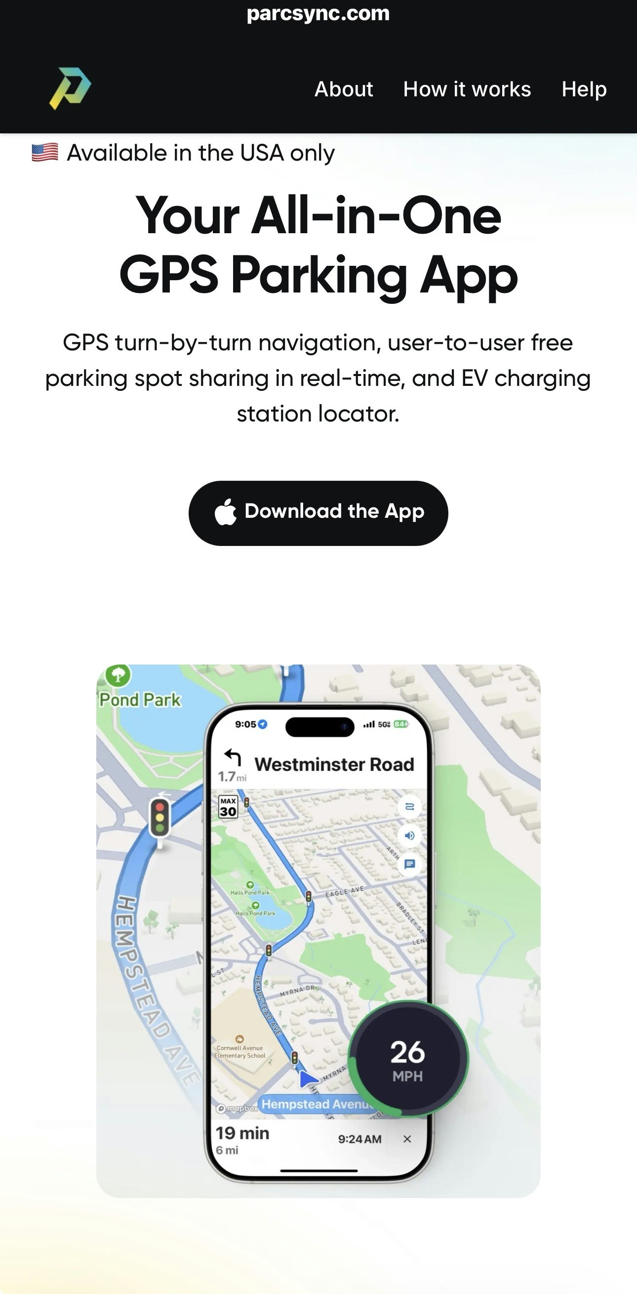 ParcSync - Product Hunt launch logo and brand identity