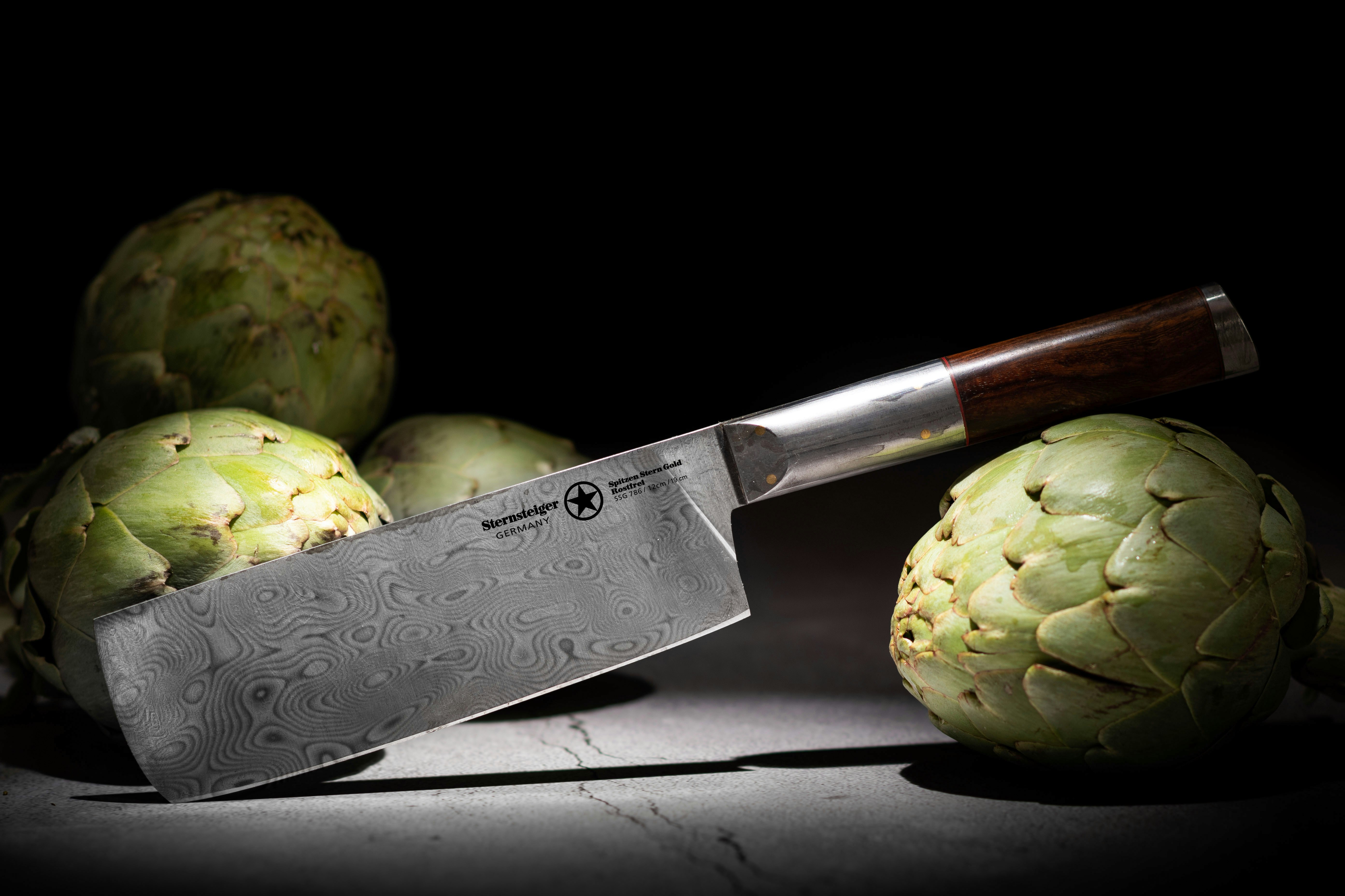 Marcus Aurelius Damasco Knife Series - Serie di coltelli Damasco a mano commerciale. media 2
