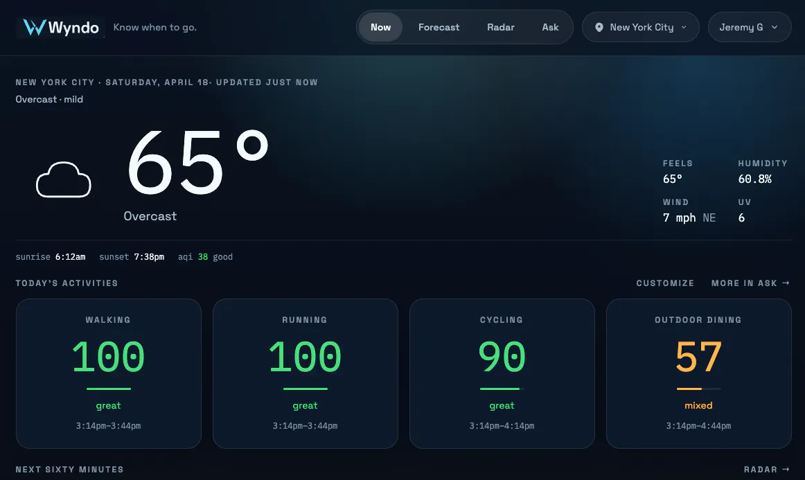 Wyndo screenshot 1