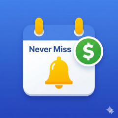 NeverMiss – Simple Bill Reminder