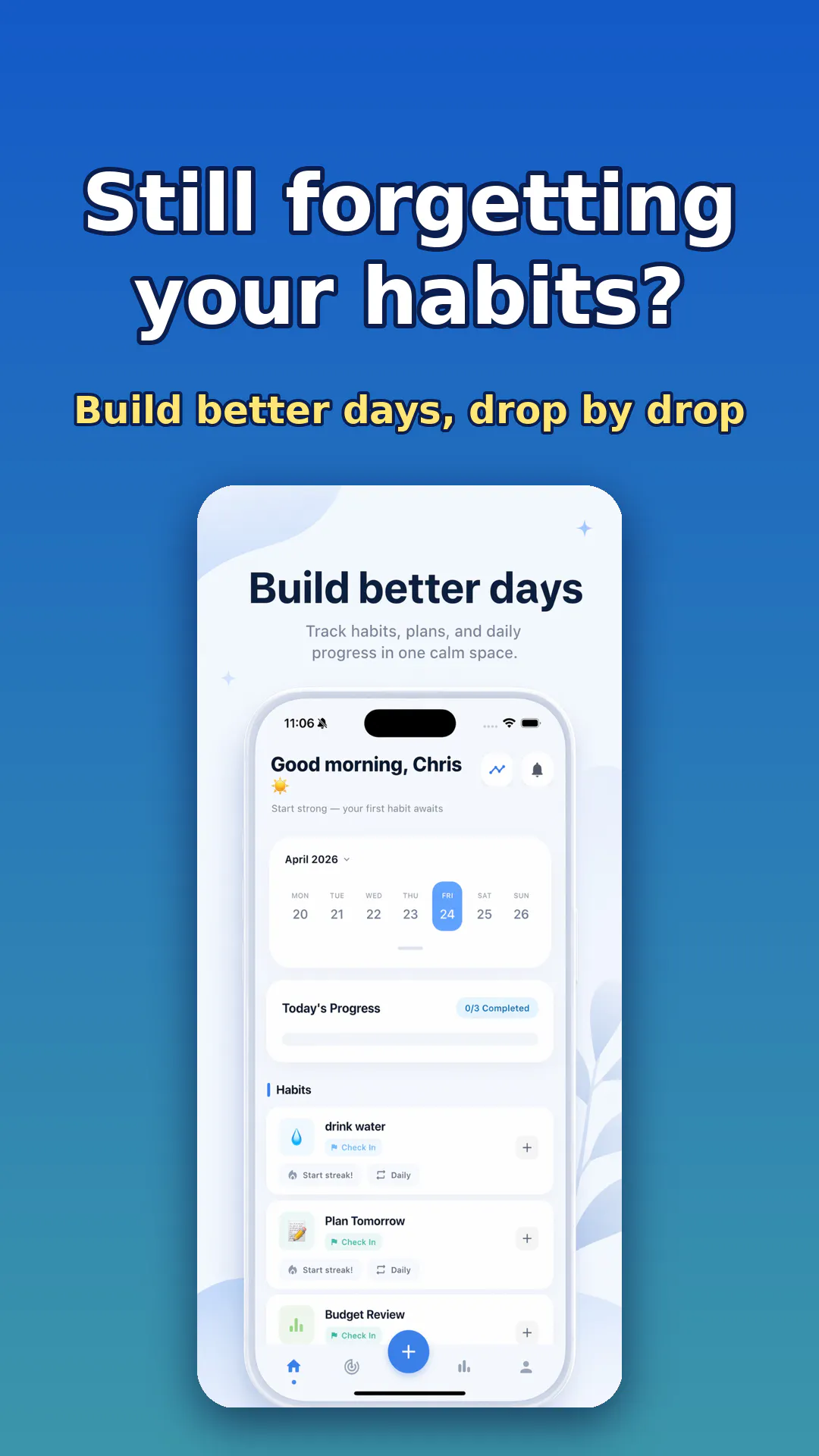 DropDrop: Habit Tracker & Todo gallery image