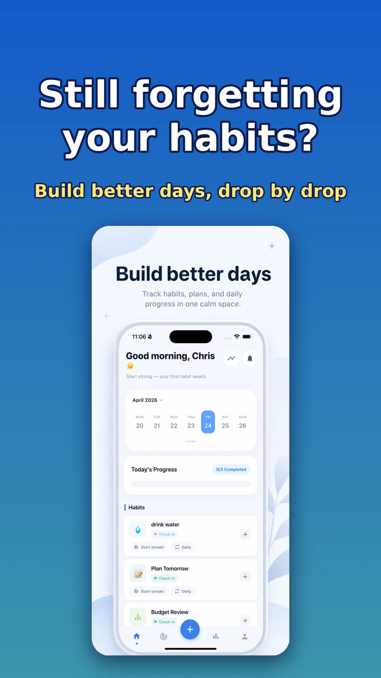 DropDrop: Habit Tracker & Todo screenshot 5