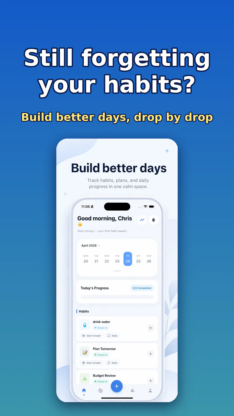 DropDrop: Habit Tracker & Todo screenshot 5
