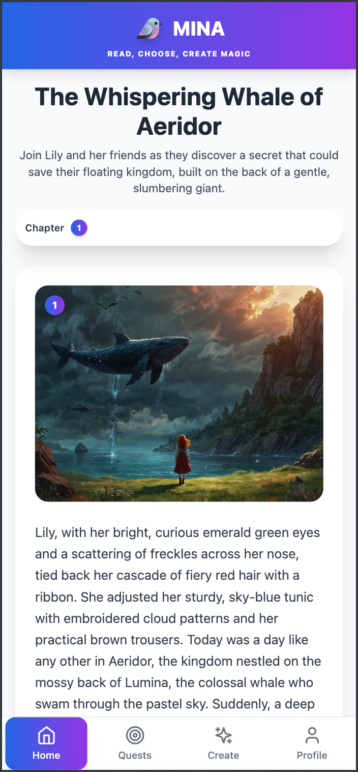 Mina - Screenshot 2 showing product features and functionality