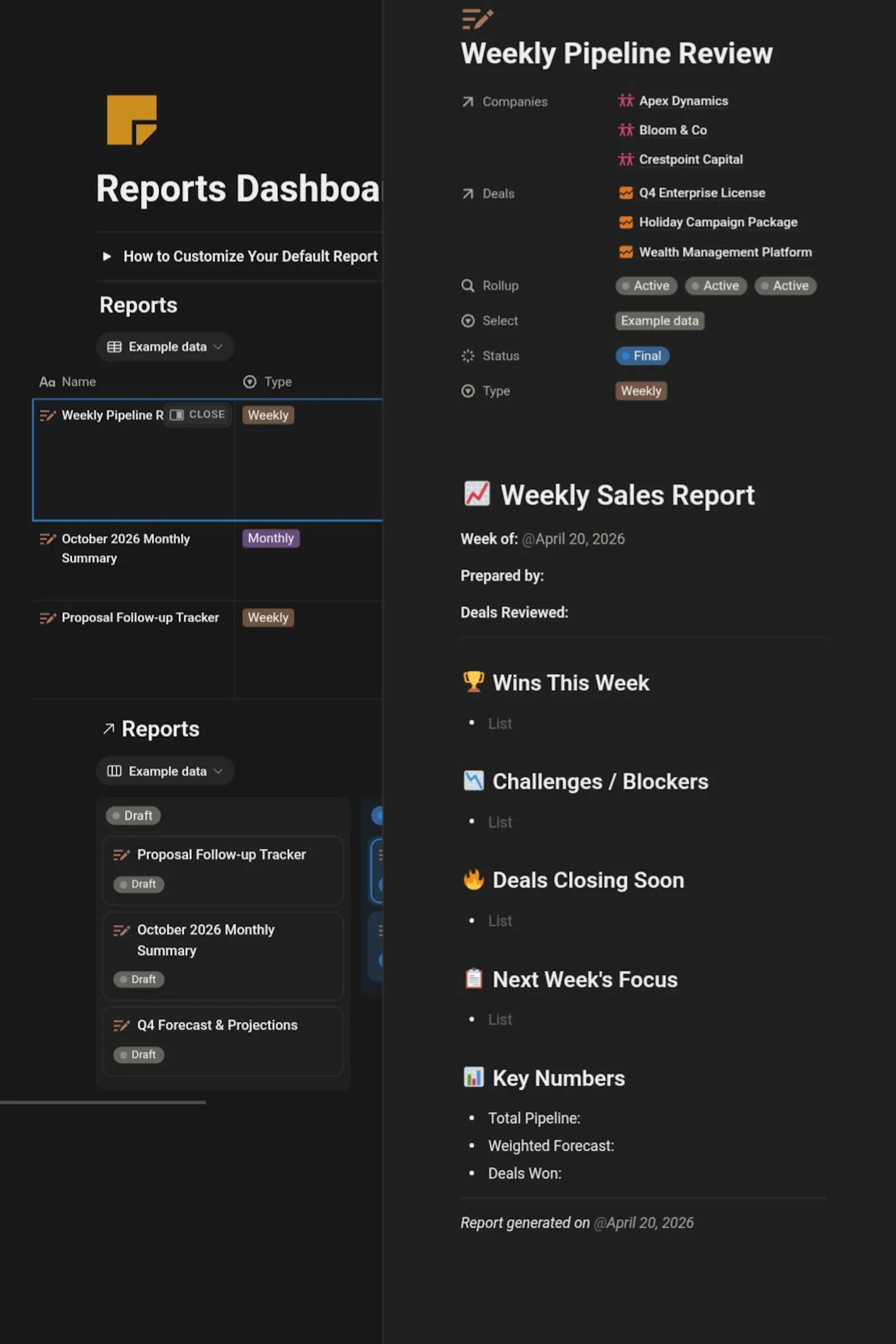Notion CRM for Small agencies  screenshot 4