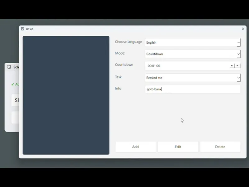 Life-Scheduler screenshot 1 (video preview)