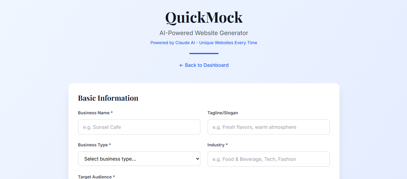 QuickMock gallery image