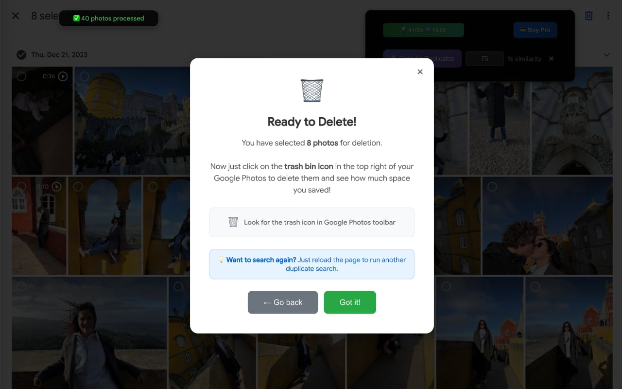 Google Photos Duplicate Cleaner media 4
