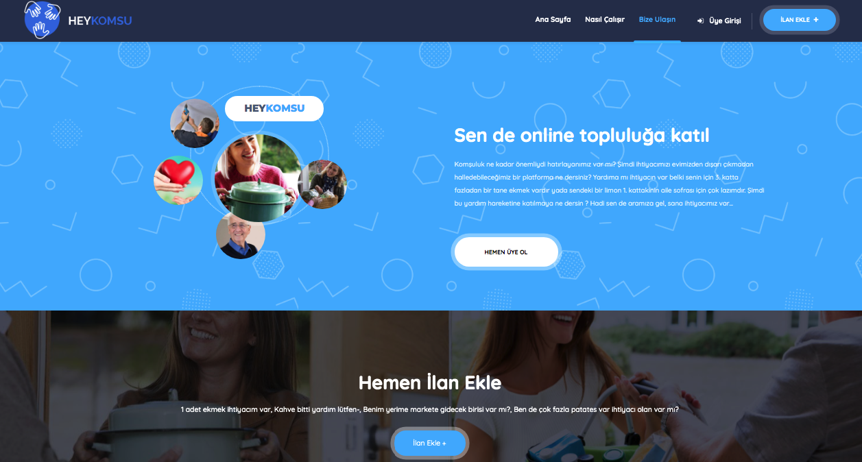 Sharing platform for close neighbors gallery image