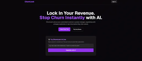 ChurnLock gallery image