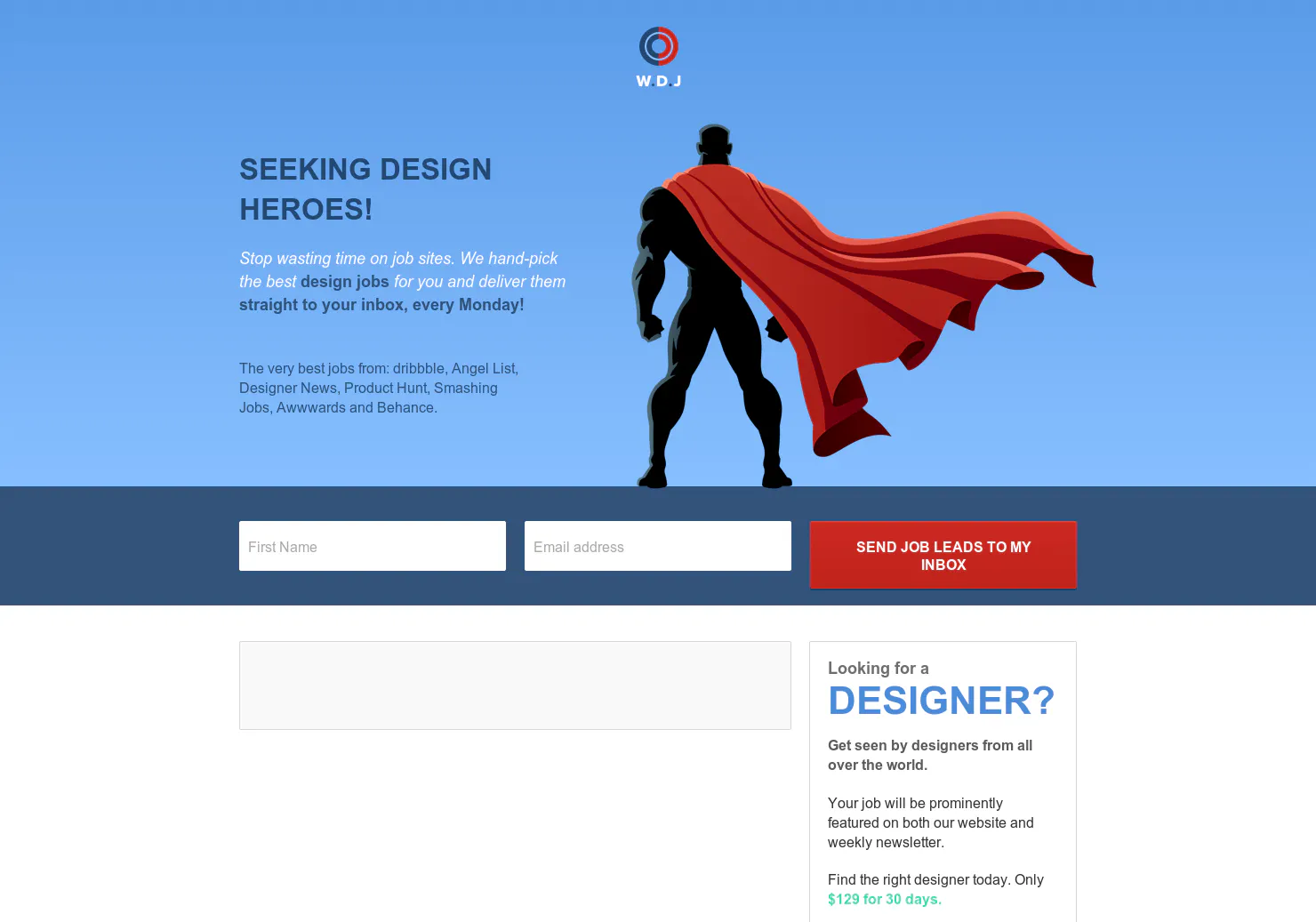 Weekly Design Jobs