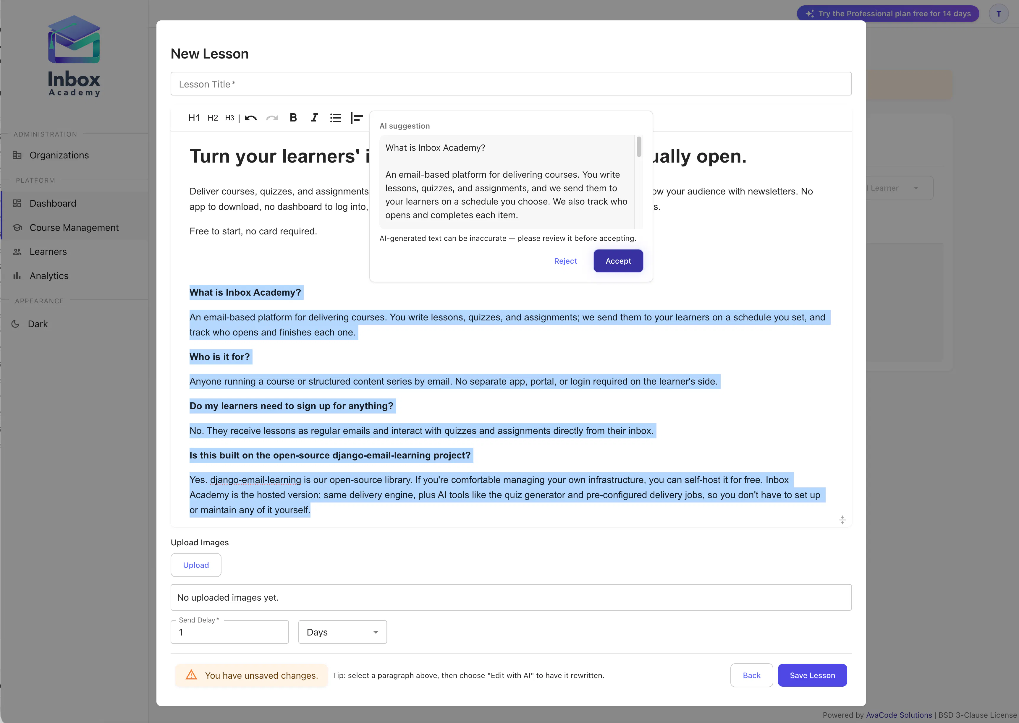 Inbox Academy gallery image