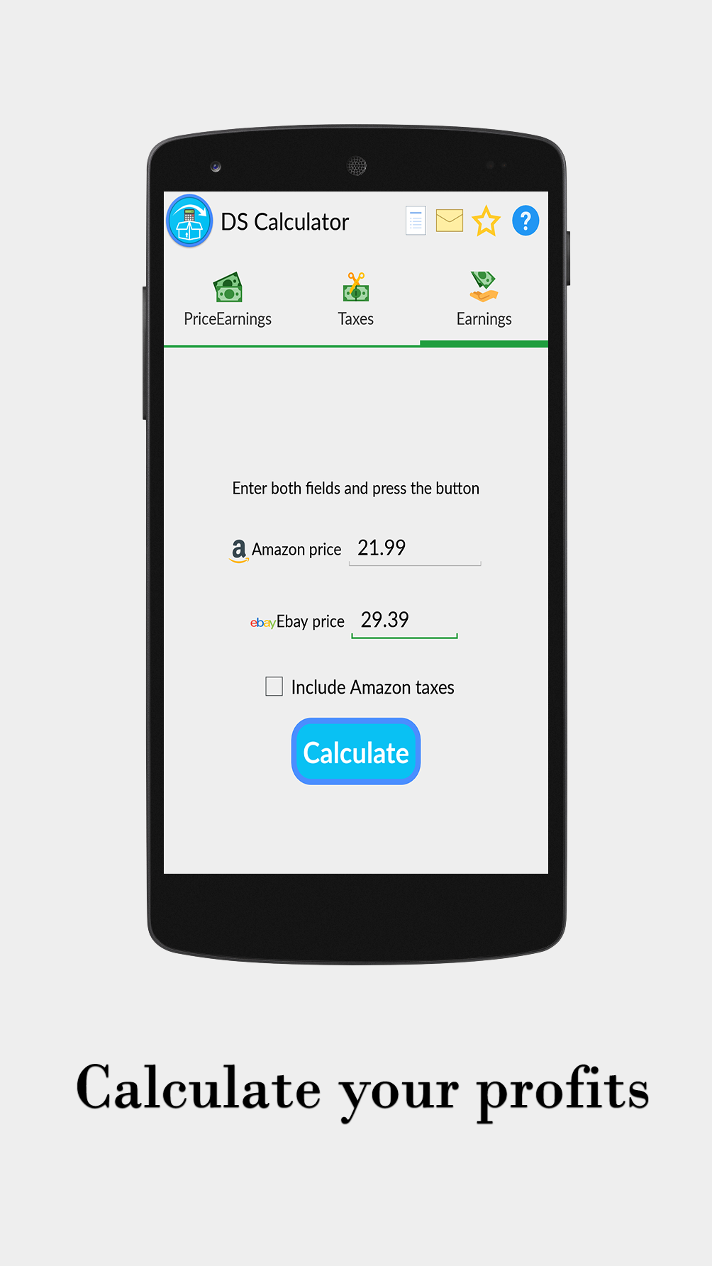 DS Calculator - Amazon to eBay gallery image