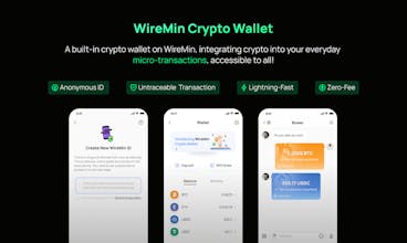 WireMin Crypto Wallet gallery image