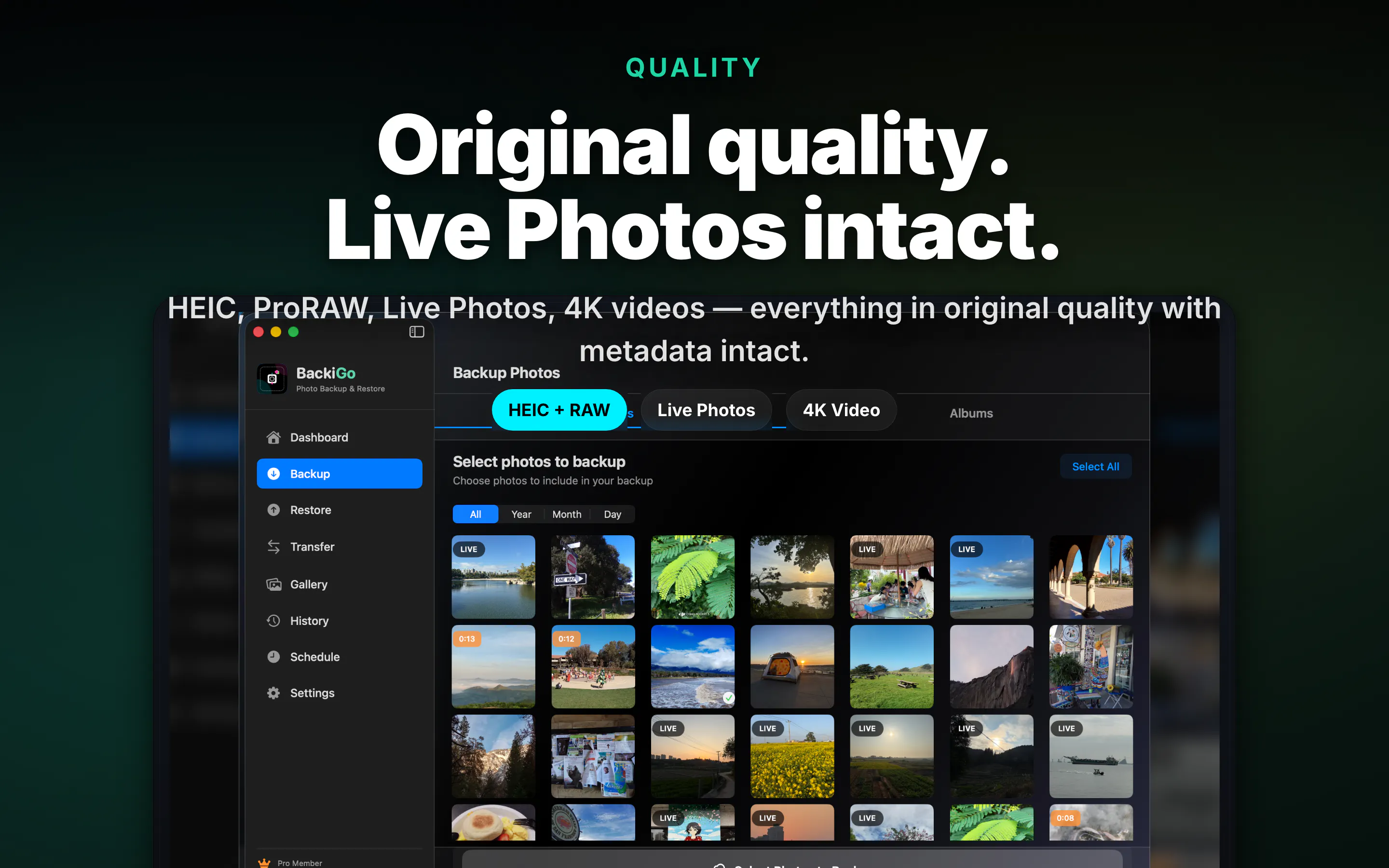 BackiGo screenshot 2