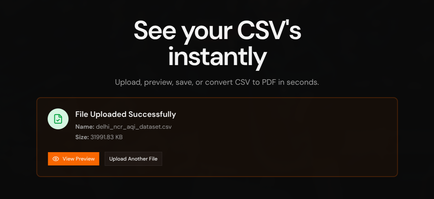 CSV2PDF gallery image