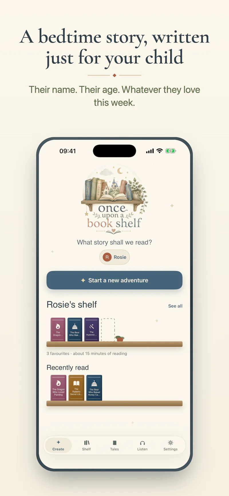 OnceUponaBookshelf screenshot 2