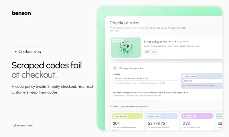 Benson - Block Discount Extensions screenshot 7