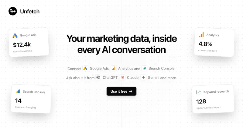 Unfetch.com screenshot 2