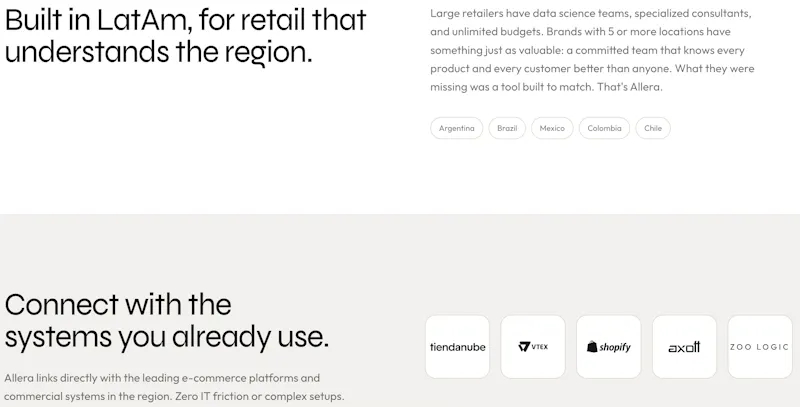 Allera screenshot 2