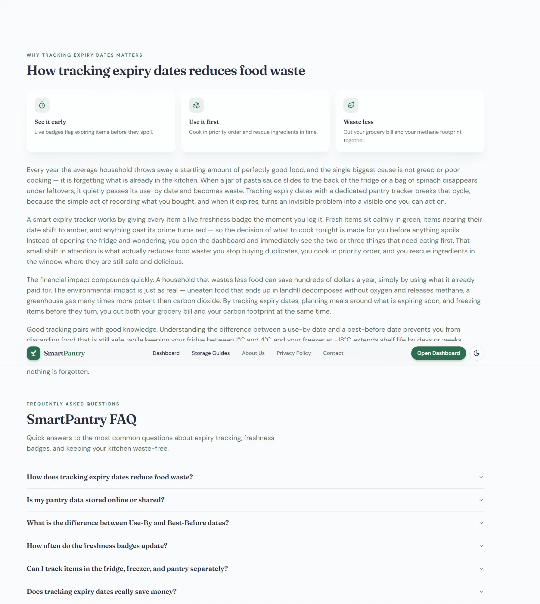 SmartPantry screenshot