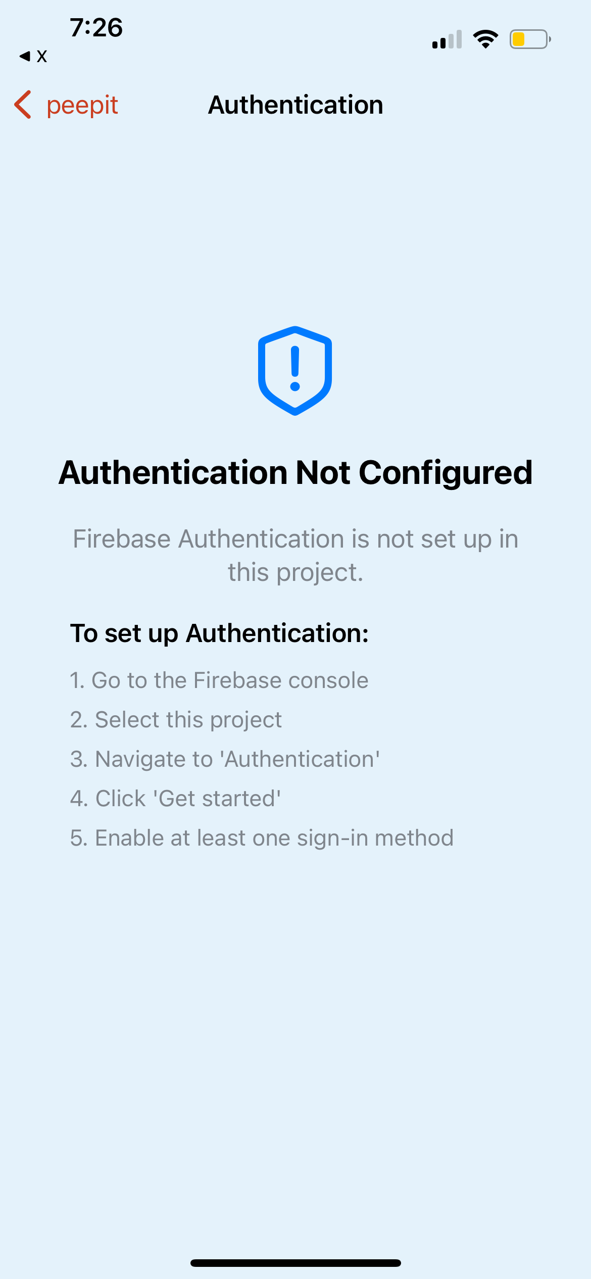 وسائط Firelog (Firebase Mobile) - تطبيق Firebase Mobile 4