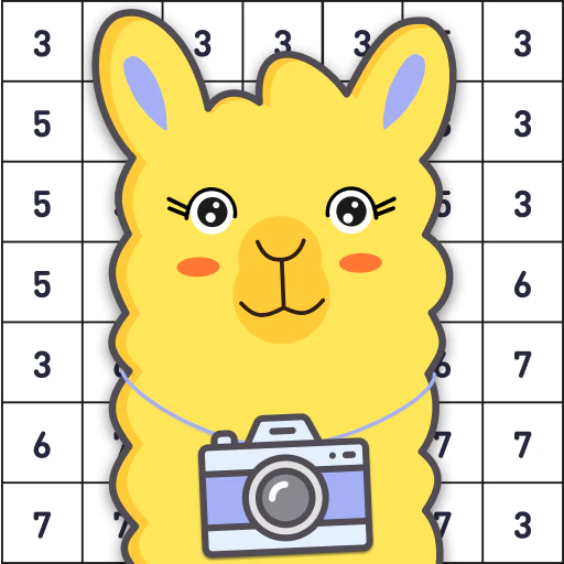 Lama - Color by Number & Pixel Art
