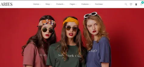 Theme Feature for Shopify fashion store gallery image