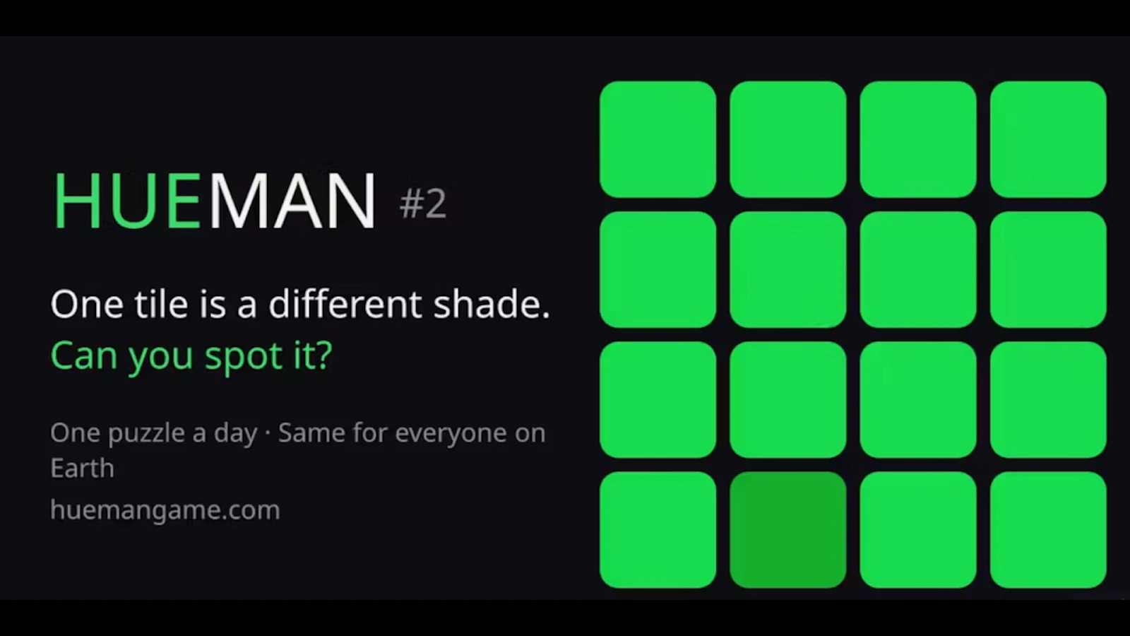 How Hueman Are You? screenshot 1 (video preview)