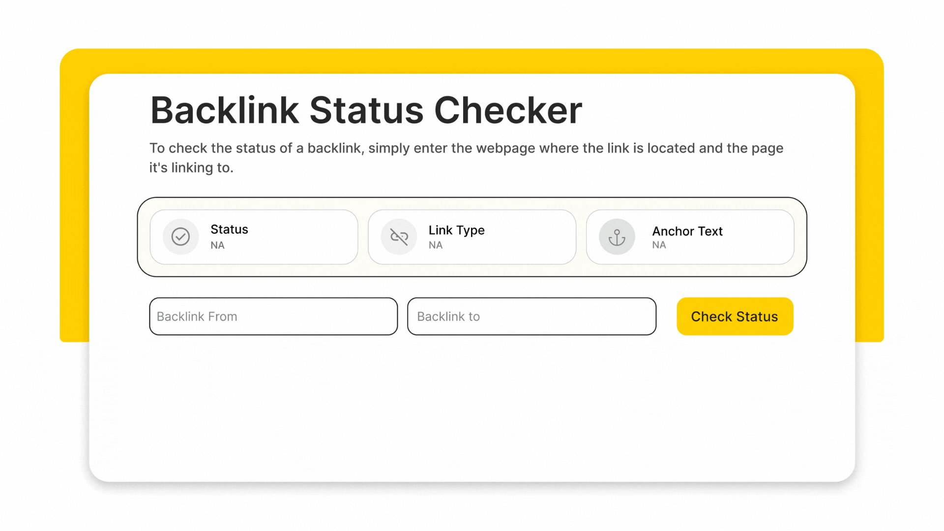 Pemeriksa status backlink media 1