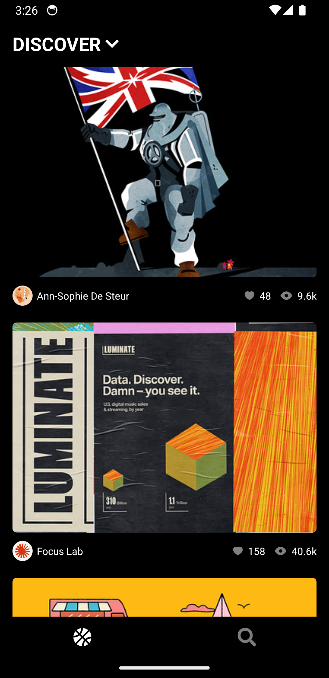 Dunker: A Dribbble Client gallery image