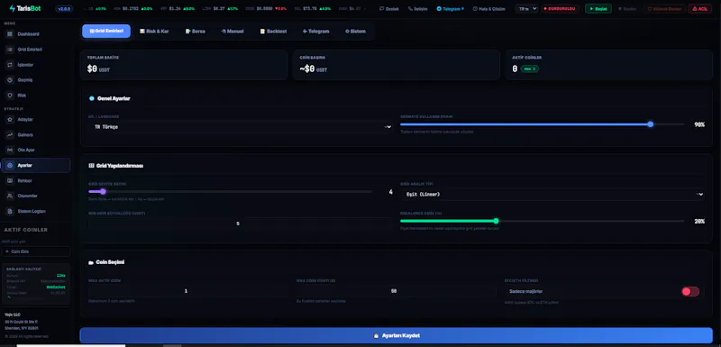 TarisBot screenshot 3