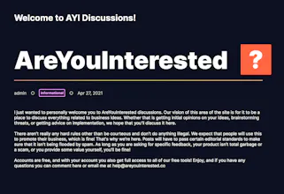 AreYouInterested gallery image