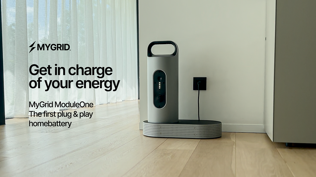 Média MyGrid - moduleOne ™ - Application intelligente de batterie à domicile plug-in pour l'énergie dynamique 2