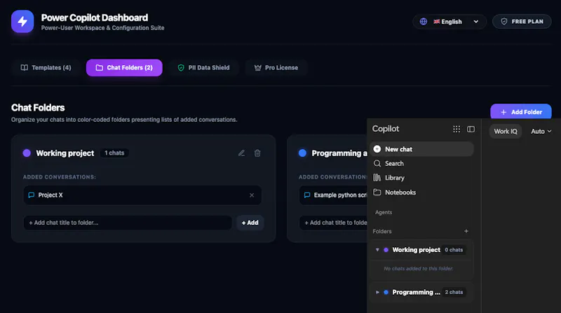 Power Copilot — Supercharge Copilot/M365 screenshot 4