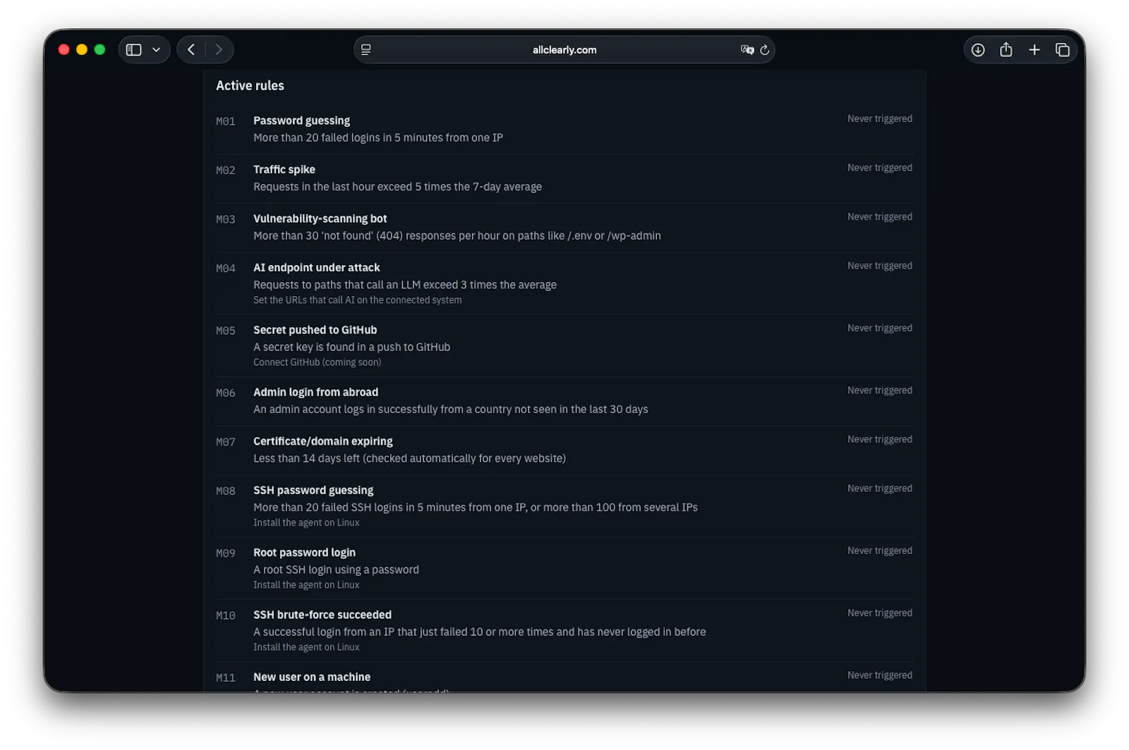 AllClearly screenshot 4