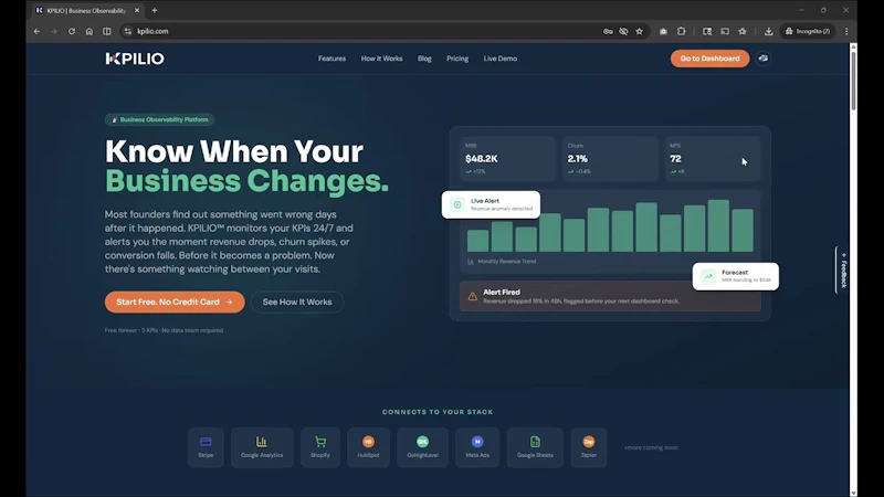 KPILIO screenshot 1 (video preview)