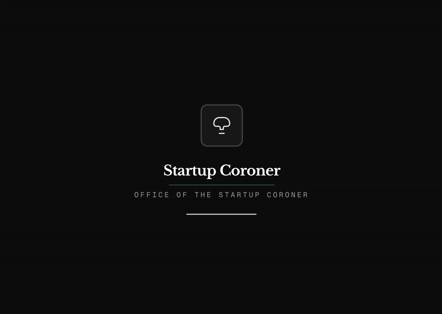 Startup Coroner  logo