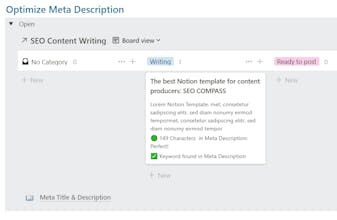 SEO Compass for Notion gallery image