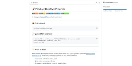 Product Hunt MCP gallery image