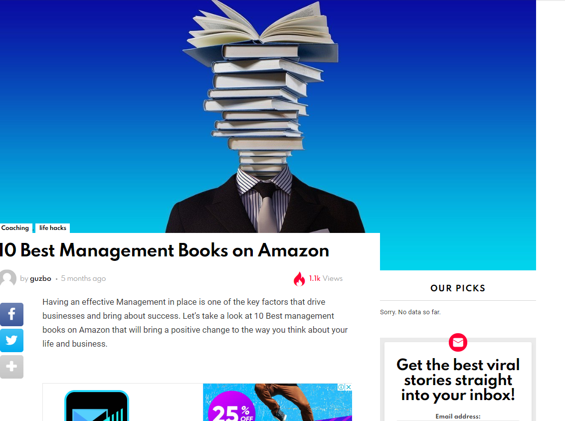 10 Best Management Books on Amazon