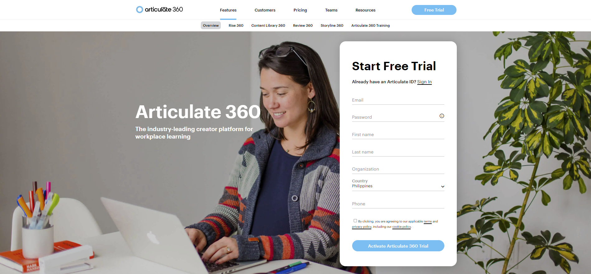 Articulate 360 gallery image