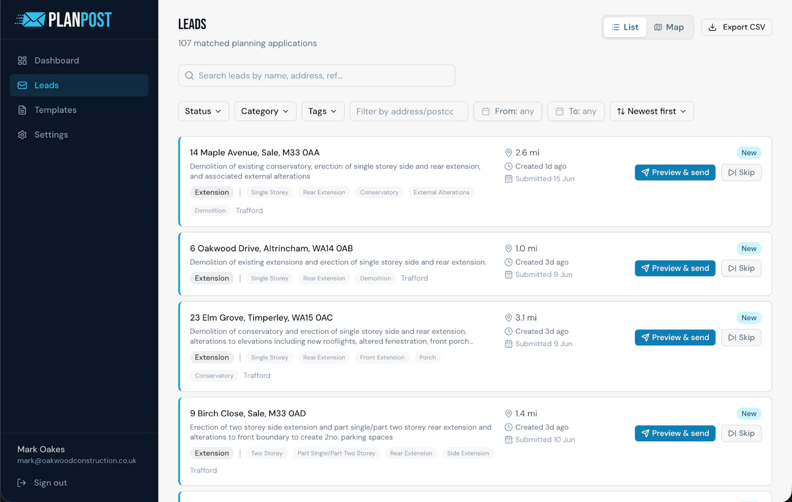PlanPost screenshot 3