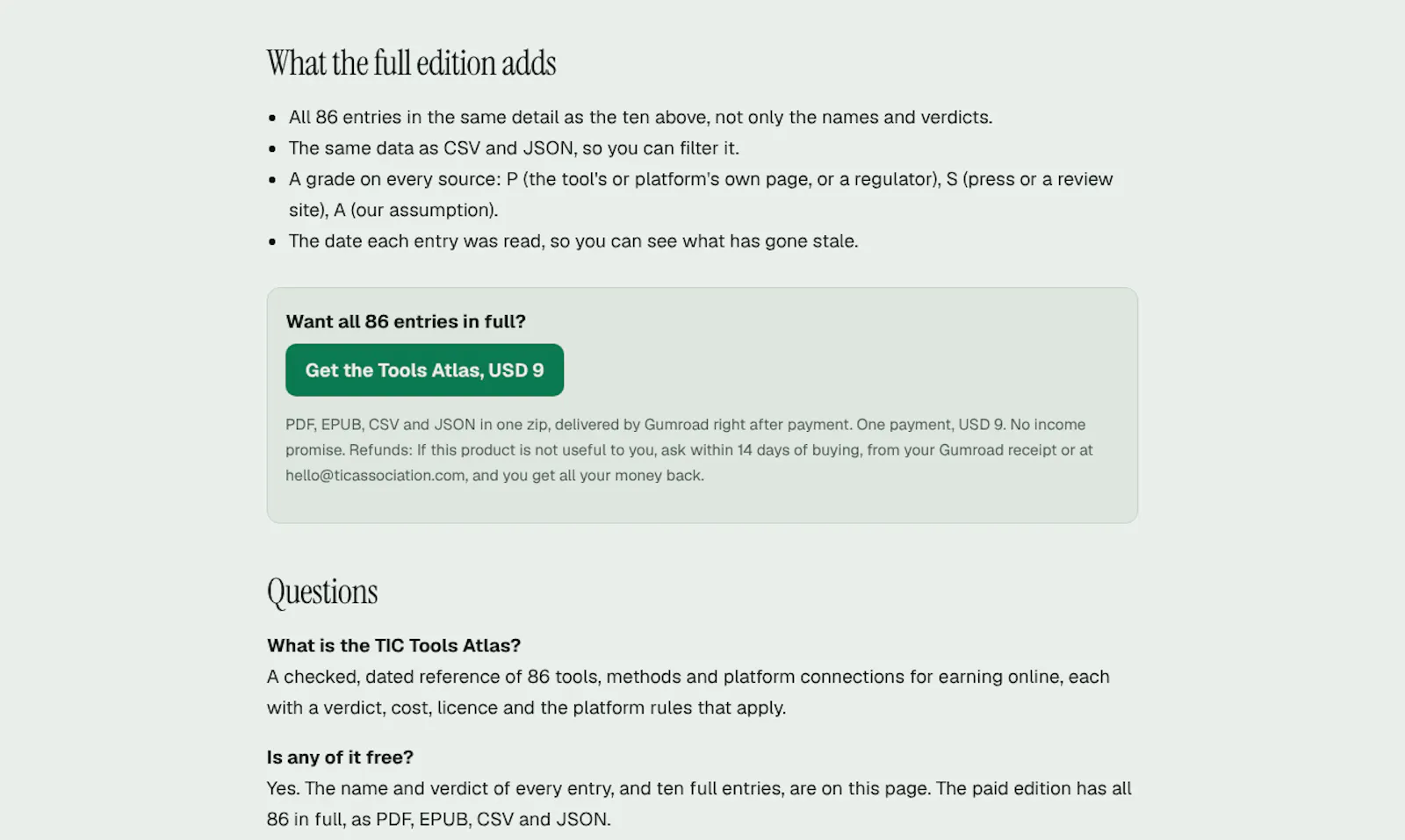 Tools Atlas screenshot 5
