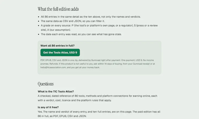 Tools Atlas screenshot 5