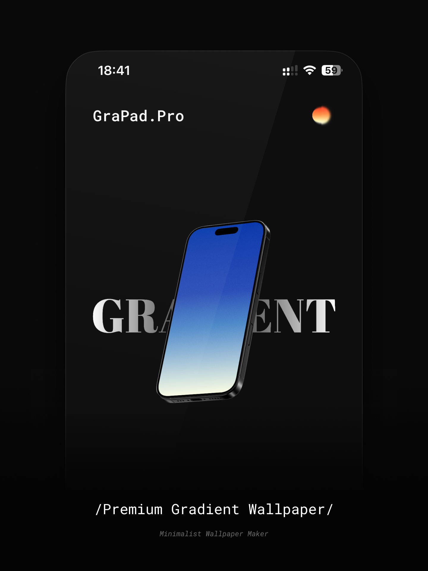 Média Grapade - Créez des fonds d'écran minimalistes époustouflants - sans effort. 3