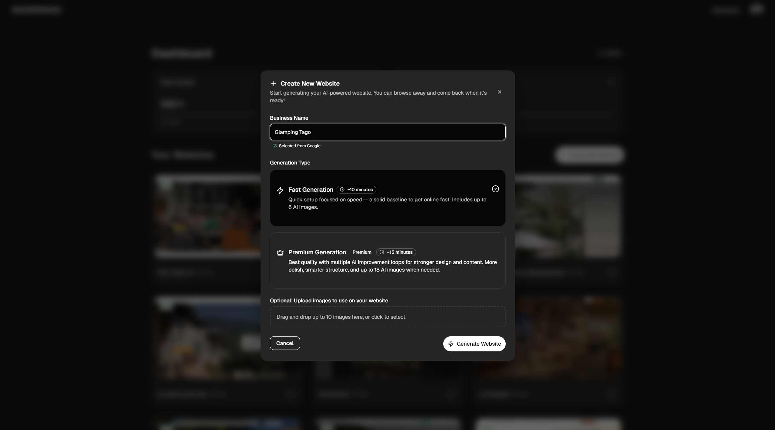 Boosterpack - Costruisci un sito Web in pochi minuti in base alla tua presenza online media 2