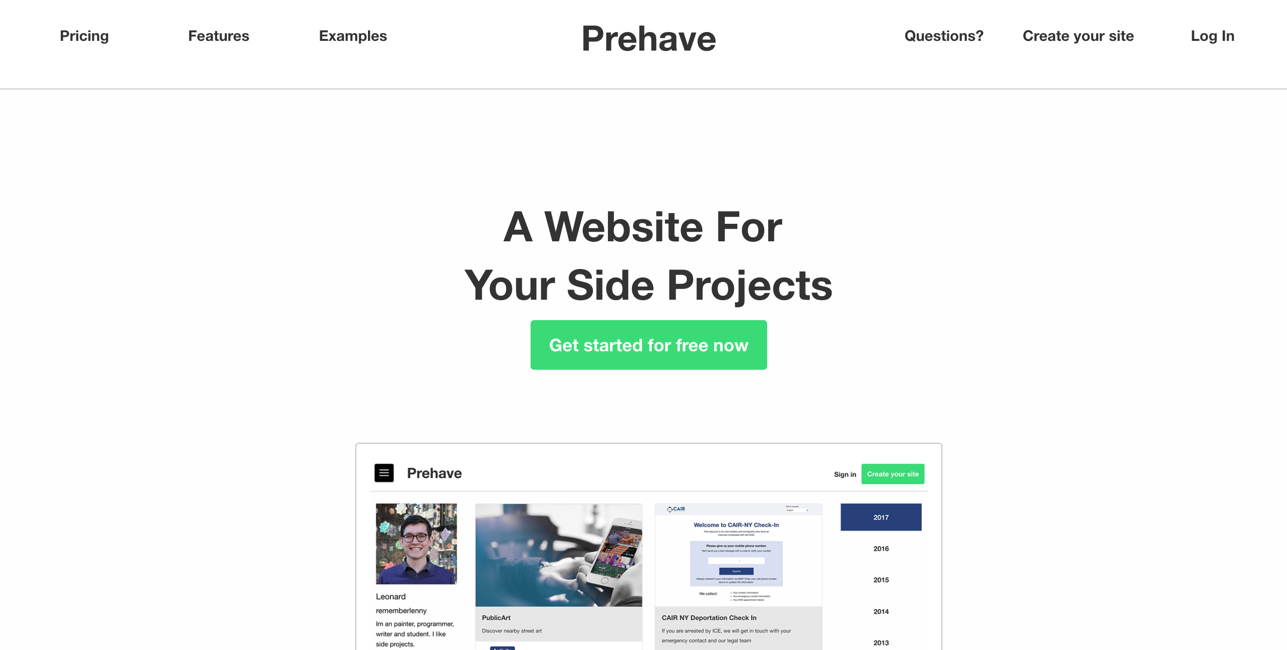 Prehave gallery image