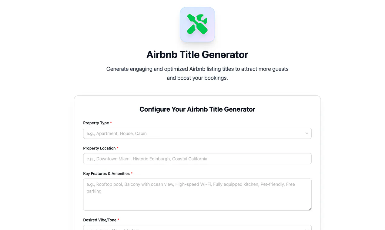 Generator Website gallery image