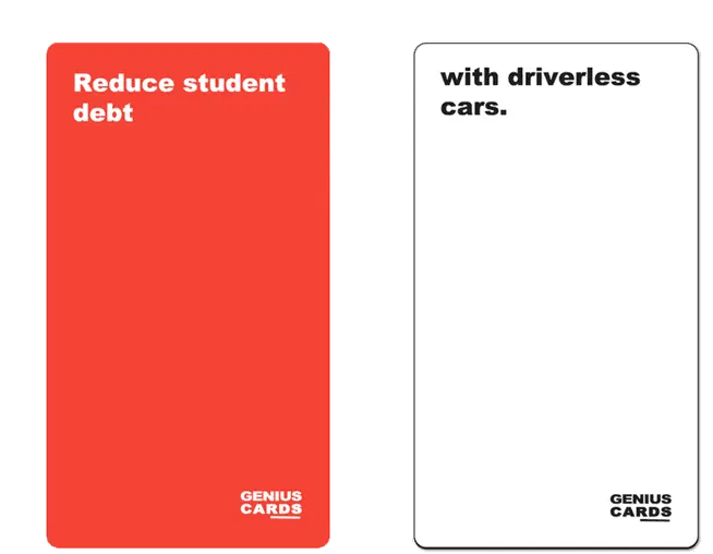 Genius Card Game